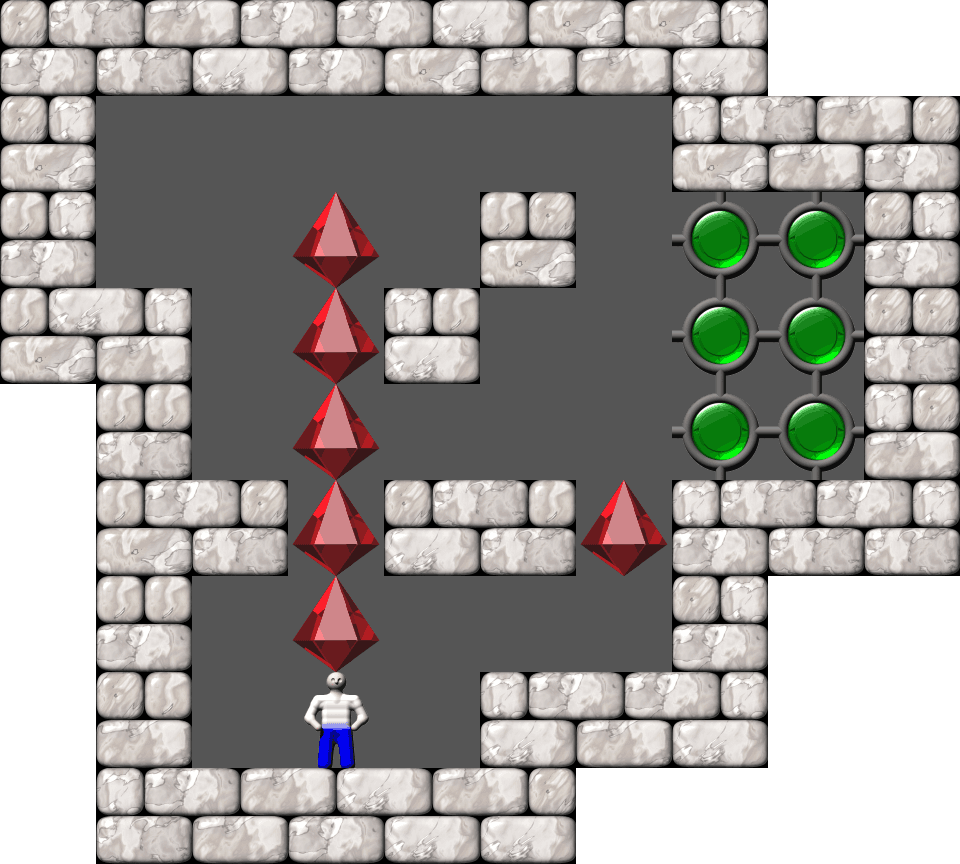 Sokoban Chrysalis Collection 4 level 24